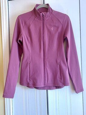 NWOT Skechers GoWalk - Full Zip - Define Jacket - Dusty Rose  Small - Yoga
